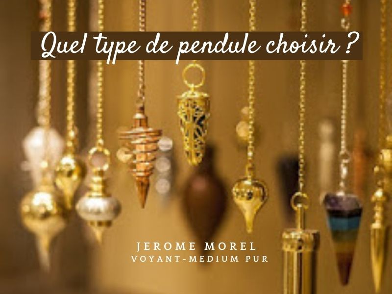 Le matériau qui compose le pendule est à prendre en considération. Le métal est idéal pour les débutants surtout pour les activités en géobiologie.