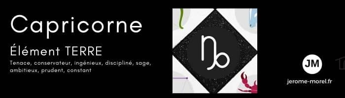 signe zodiacal Capricorne Jérôme Morel voyant
