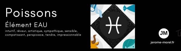 signe du zodiaque Poissons par Jérôme Morel voyant