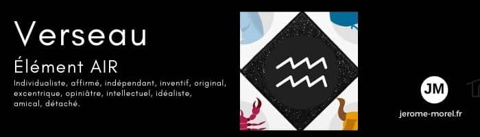 signe zodiacal Verseau avec Jerome Morel voyant